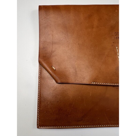 Boldrini Selleria Handmade Florentine Leather Clutch / Document Holder Italy - Picture 7 of 16